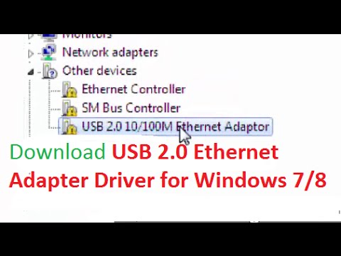 usb to ethernet adapter driver